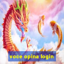 voce opina login